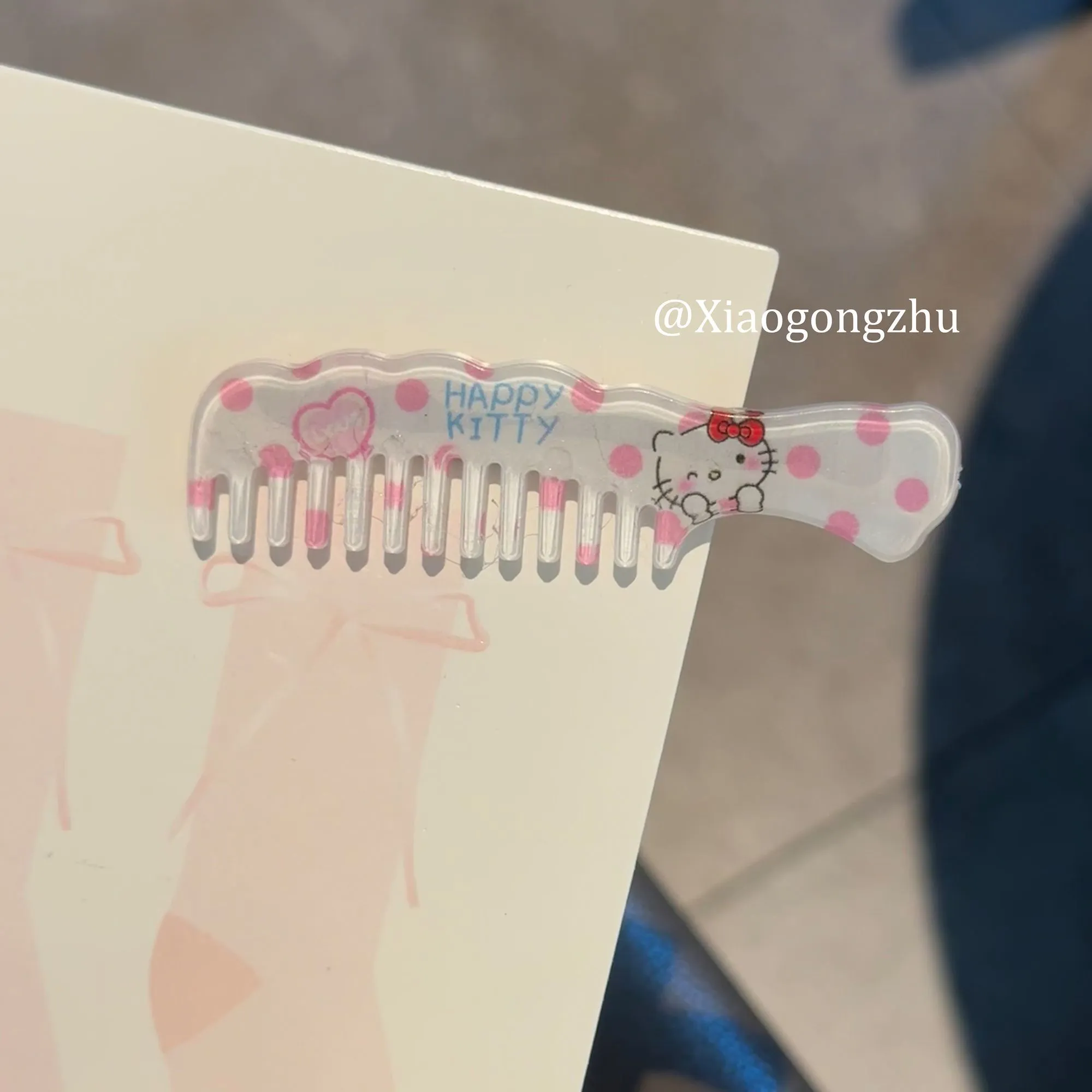 かわいい ガーリー 軽量 髪に優しい ヘアクリップ