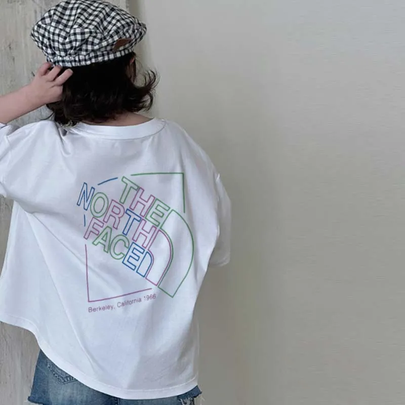 【90-160cm】トレンド感たっぷり 大人気 カジュアル アルファベット 女の子 半袖 Tシャツ