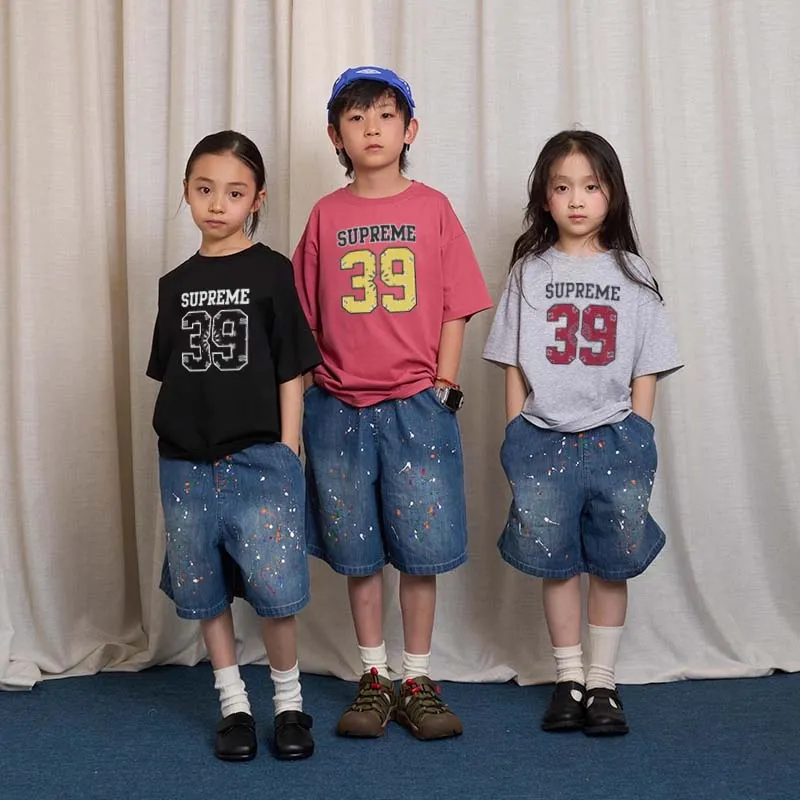 【90-160cm】元気いっぱい 注目度UP カジュアル 着心地抜群 通園・お出かけに 半袖 Ｔシャツ