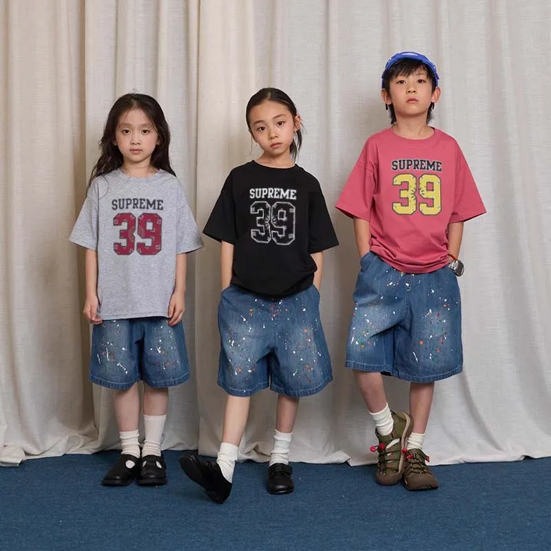 【90-160cm】元気いっぱい 注目度UP カジュアル 着心地抜群 通園・お出かけに 半袖 Ｔシャツ