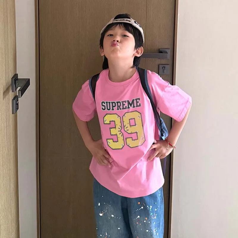 【90-160cm】元気いっぱい 注目度UP カジュアル 着心地抜群 通園・お出かけに 半袖 Ｔシャツ