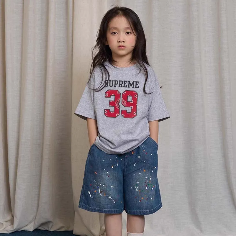 【90-160cm】元気いっぱい 注目度UP カジュアル 着心地抜群 通園・お出かけに 半袖 Ｔシャツ