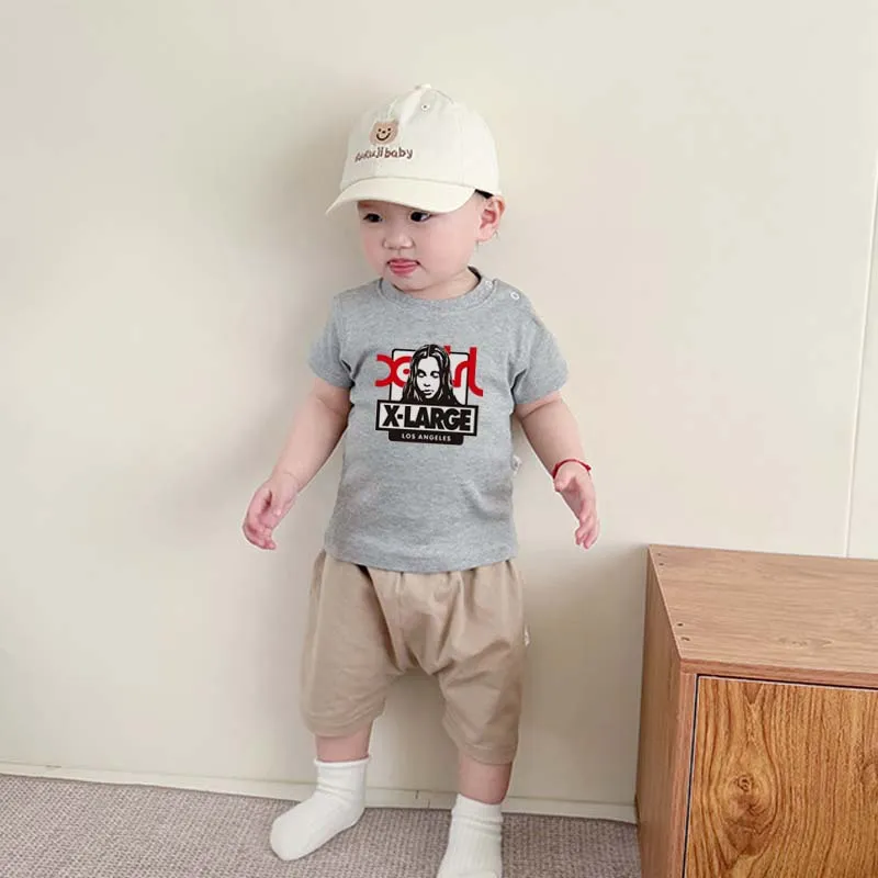 【66-90cm】着回し力抜群 売れ筋 カジュアル 着やすい 快適 ベビー 半袖 Tシャツ