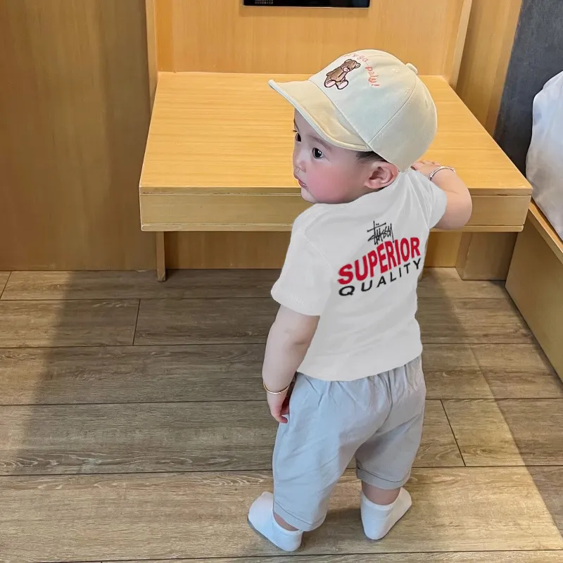【66-90cm】今季大注目 肌触り良い ディリー 合わせやすい お出かけ ベビー 半袖 Ｔシャツ