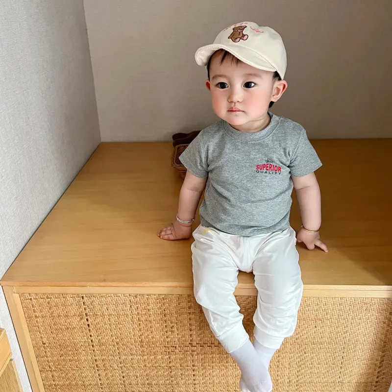 【66-90cm】今季大注目 肌触り良い ディリー 合わせやすい お出かけ ベビー 半袖 Ｔシャツ
