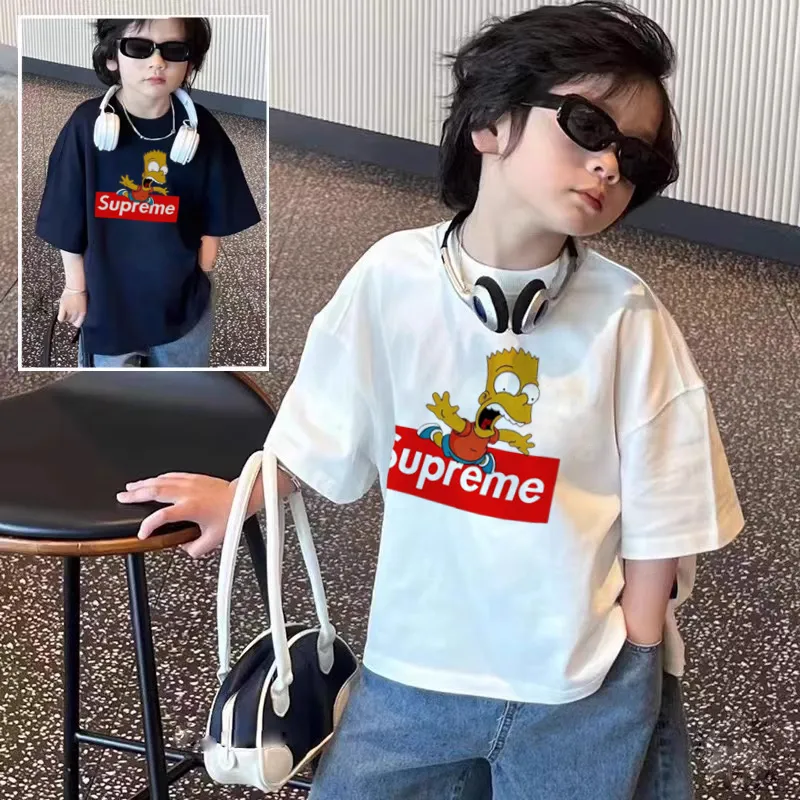 【90-160cm】ストリート感満載 爆売れ中 カジュアル 着やすい 男の子 半袖 Ｔシャツ