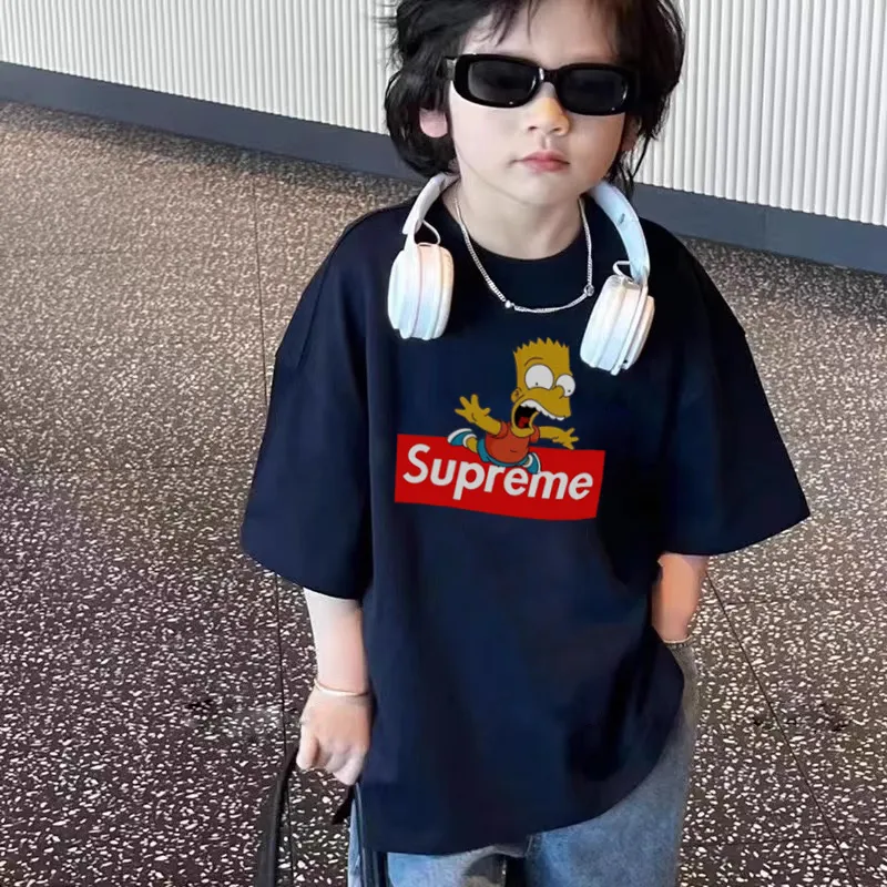 【90-160cm】ストリート感満載 爆売れ中 カジュアル 着やすい 男の子 半袖 Ｔシャツ
