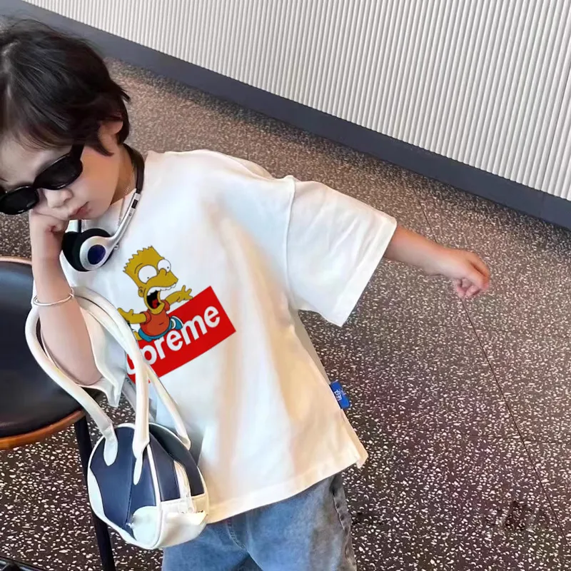 【90-160cm】ストリート感満載 爆売れ中 カジュアル 着やすい 男の子 半袖 Ｔシャツ
