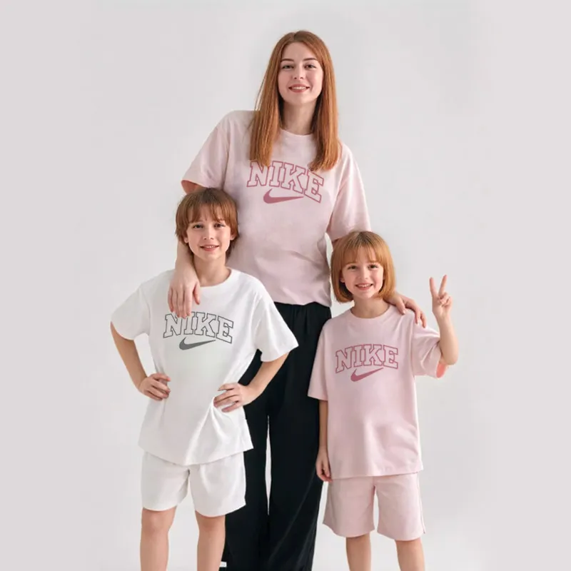 【90-160cm+親サイズ】SNS映えコーデに 爆売れ中 カジュアル  親子ペア 半袖 Ｔシャツ