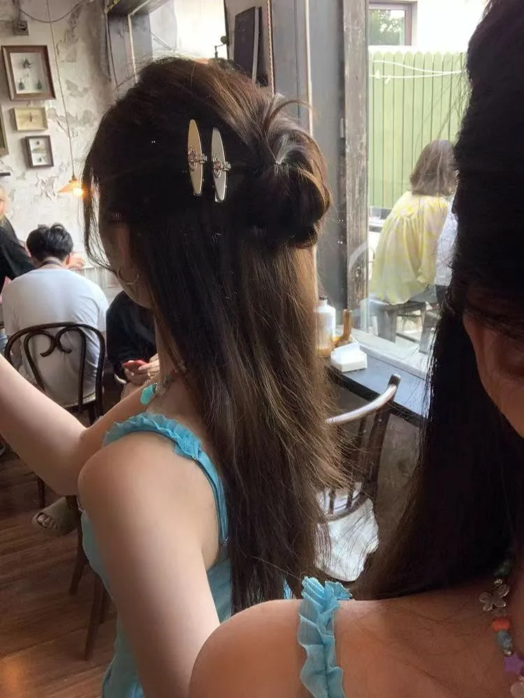 姉妹でおそろいも おしゃれ 大活躍 キラキラ ヘアアクセサリー ヘアピン