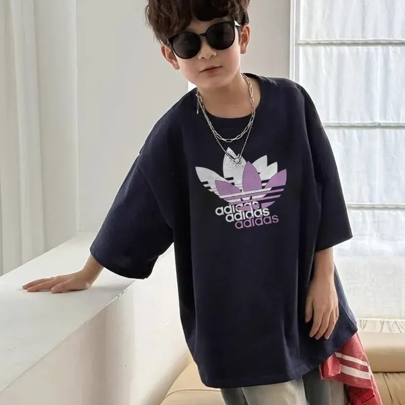 【90-160cm】コンフォート感抜群 大注目 カジュアル ユニセックス 半袖 Ｔシャツ