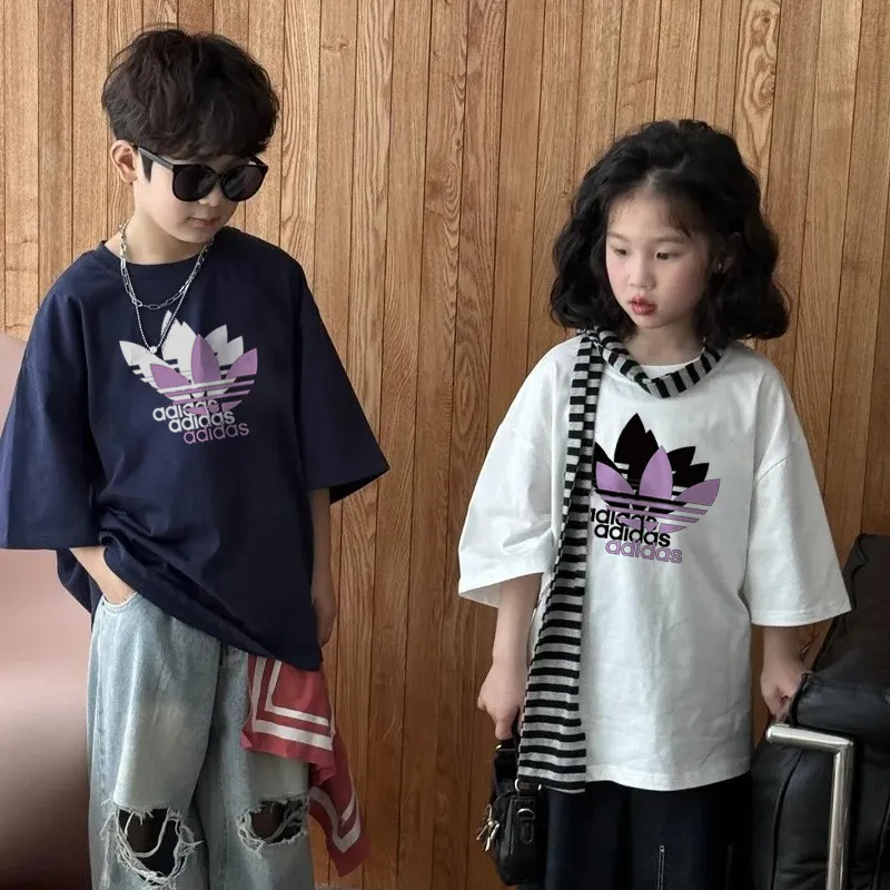 【90-160cm】コンフォート感抜群 大注目 カジュアル ユニセックス 半袖 Ｔシャツ