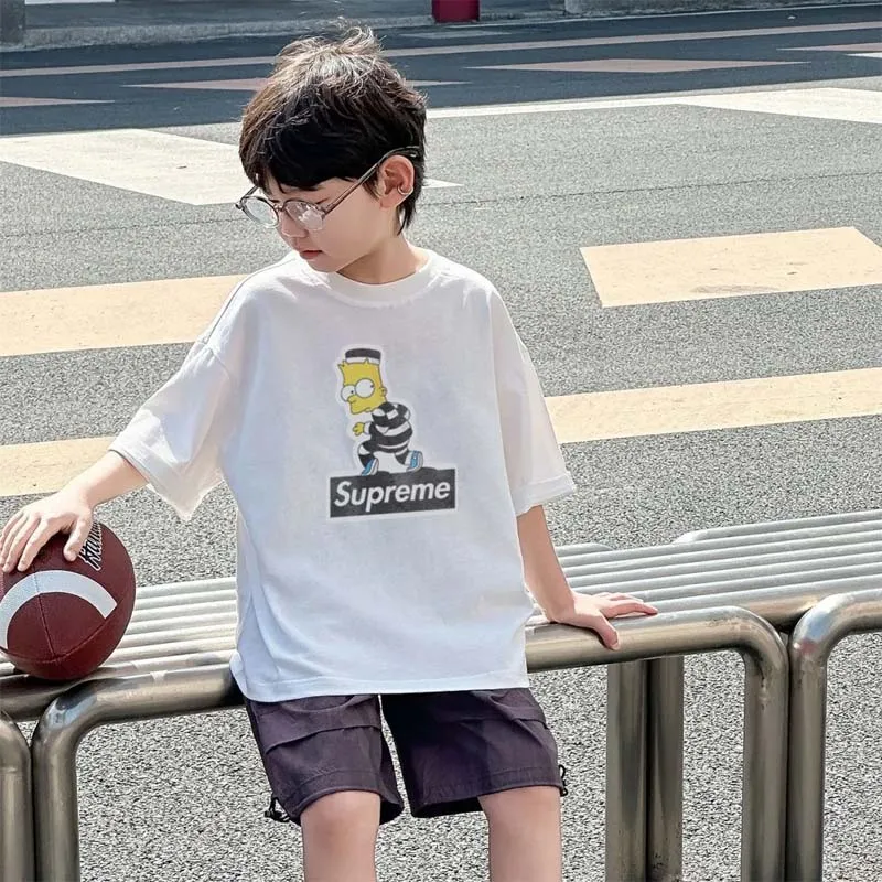 【90-160cm】人気爆発中 今季大注目 カジュアル トレンド 着やすい 男の子 半袖 Ｔシャツ