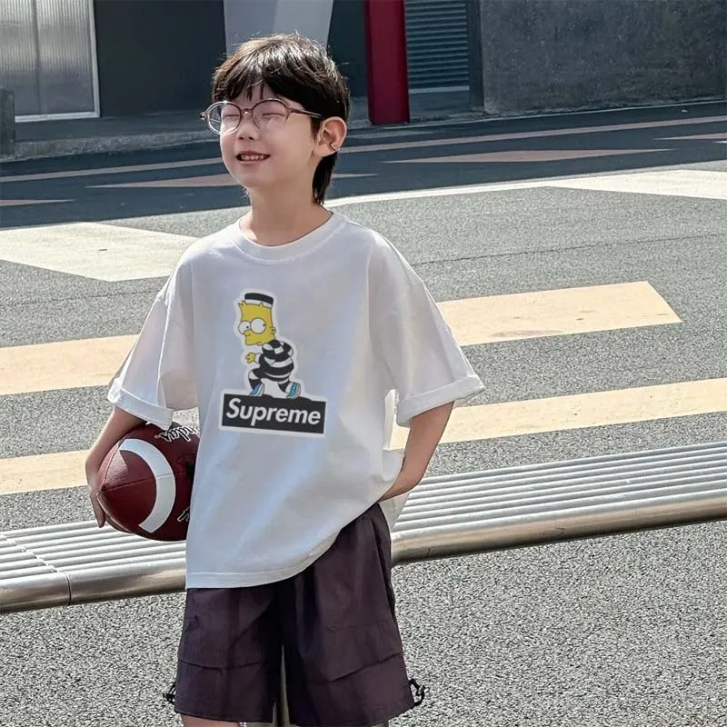 【90-160cm】人気爆発中 今季大注目 カジュアル トレンド 着やすい 男の子 半袖 Ｔシャツ