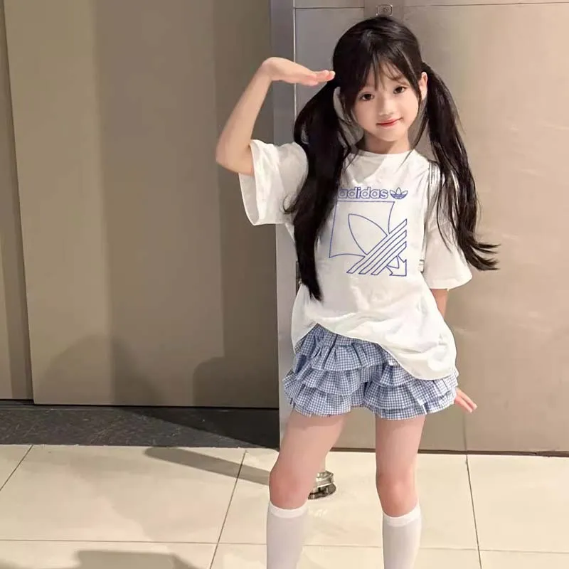 【90-160cm】人気爆発中 爆売れ中 おしゃれ カジュアル 女の子 半袖 Tシャツ