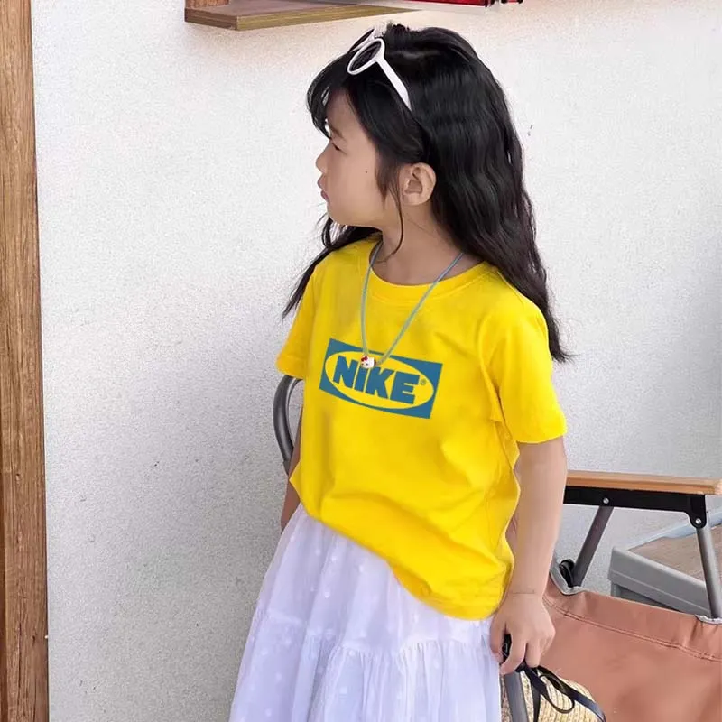 【90-160cm】着回し力抜群 大人気 トレンド  カジュアル  女の子  半袖 Ｔシャツ