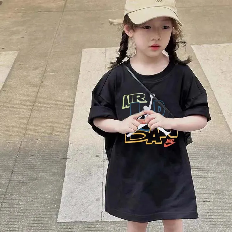 【90-160cm】話題沸騰中 夏のマストアイテム カジュアル 女の子 半袖 Ｔシャツ