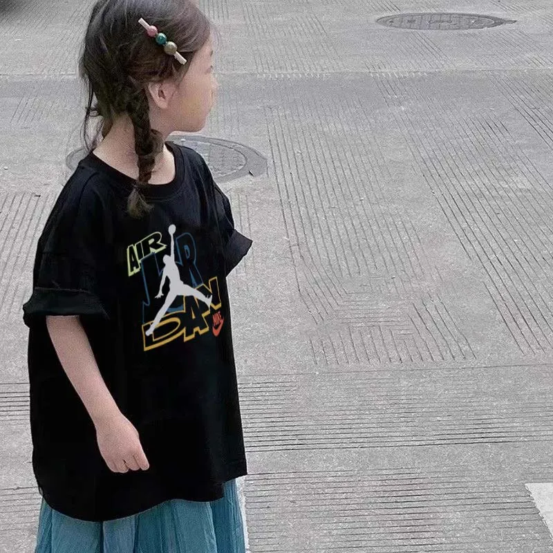 【90-160cm】話題沸騰中 夏のマストアイテム カジュアル 女の子 半袖 Ｔシャツ